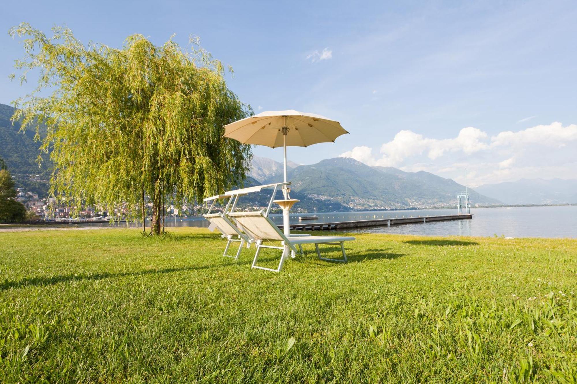 Apart Holidays - Residenza Flora Locarno Ngoại thất bức ảnh